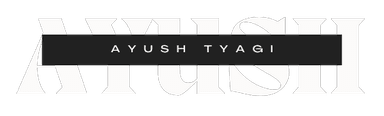 Ayush Tyagi Web Developer